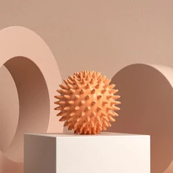 Hedgehog Massage Ball for Muscle Relaxation & Fitness Therapy (Orange)