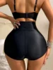 84867-de9767.jpg 1 pièce Pantalon sculptant taille haute pour femme, effet push-up, avec ceinture respirante et entrejambe renforcé double couche