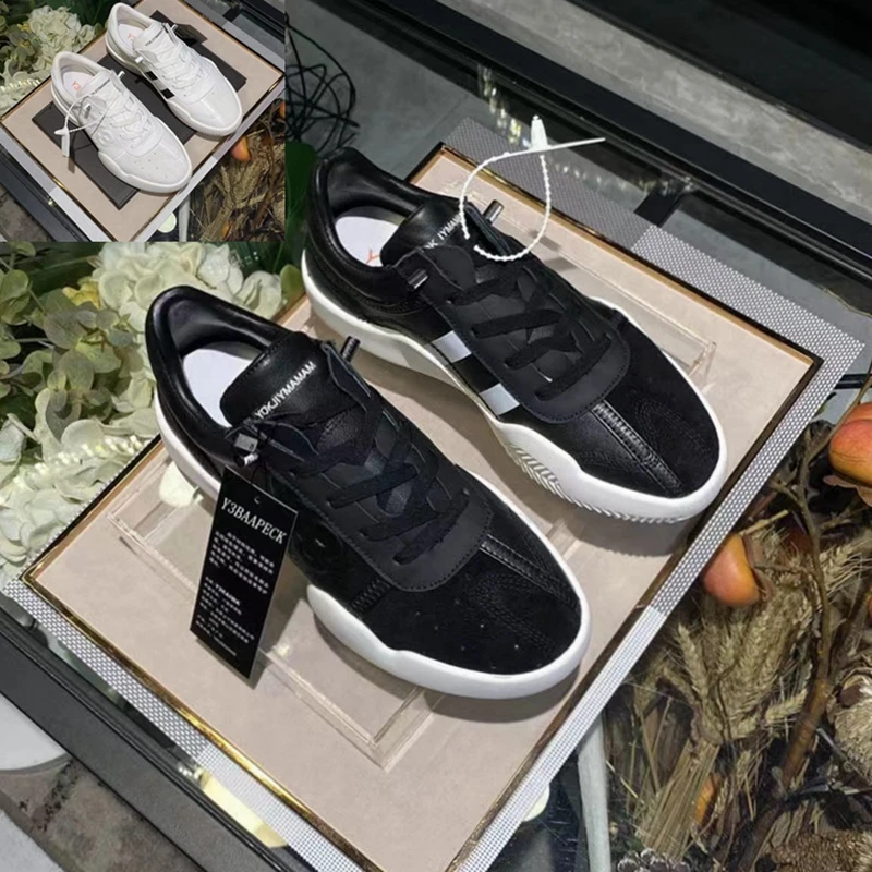 Европейская станция осенняя Новинка высокие мужские туфли Y3 BAAPECK кожаная