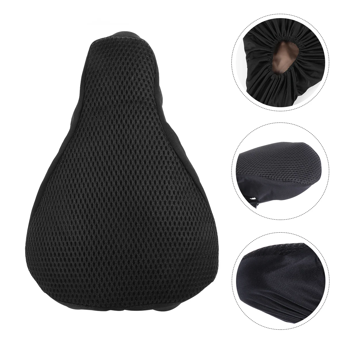 

Clispeed Car Seat Cover Bikes Bike Accessories Bike Seat Backseat Cushion Rear Saddle Bike Anti-Skid Saddle Cover