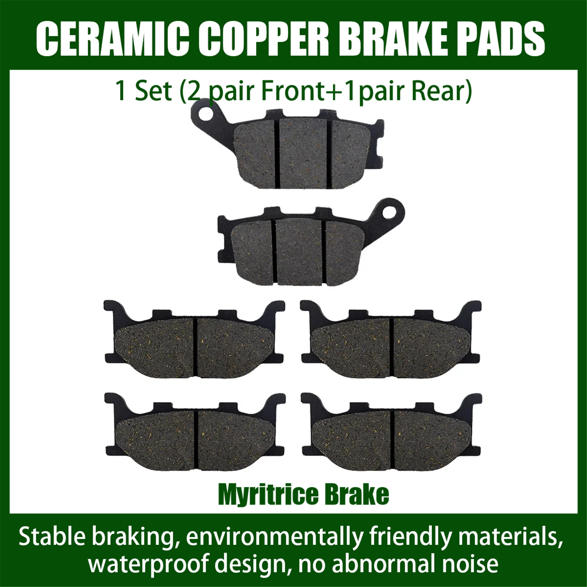 Misura Per Yamaha Fz6 Fz 6N Fz 6S 2004 2005 2006-2009 Xj6 2009-2010 Xj 6S Xj 6F Xj 6N 2009-2010 Pastiglie Freno Moto Anteriore Posteriore