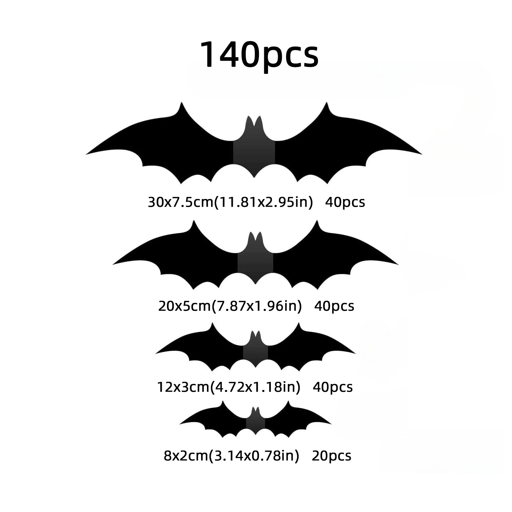 B 140pcs
