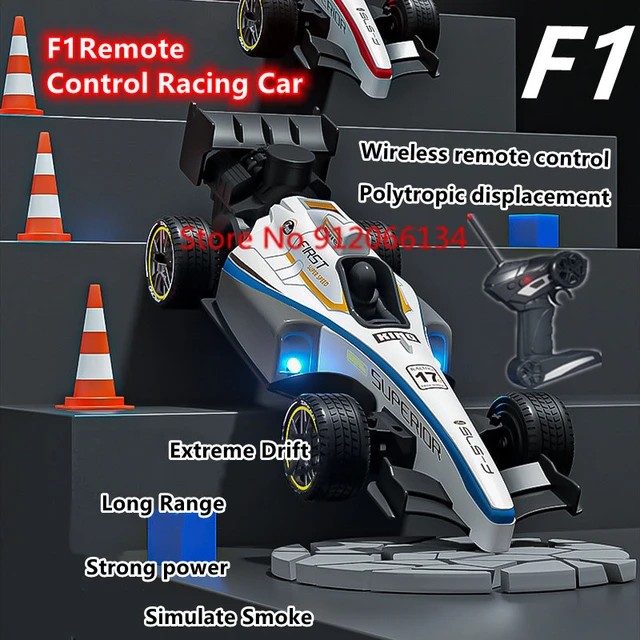 F1 fórmula 1:18 rc drift carro de corrida veículo 2.4g controle remoto carro  presentes crianças brinquedos modelo carros de brinquedo para meninos  presentes natal - AliExpress