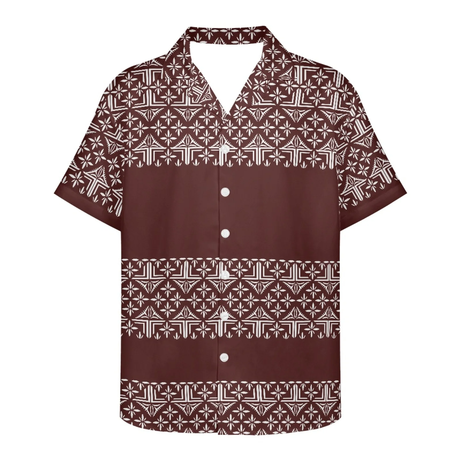 

Мужская Летняя одежда с V-образным вырезом и коротким рукавом, Повседневная Гавайская Мужская Спортивная дорожная рубашка с принтом татуировок в Самоа, 2023