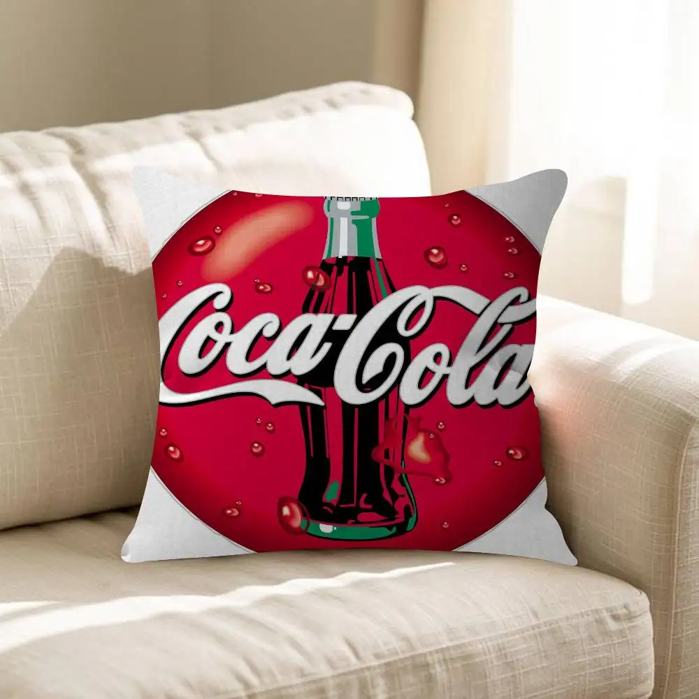 Soda Water C-Coca-C-Cola personalisierter Kissenbezug für Kinderzimmer, wilde Party-Dekoration, Kissenbezug für Kinder, Geburtstagsgeschenk – Detail 8