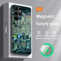 Zelda Glass Magnetic Phone Case for Samsung S22 Plus (Z1)