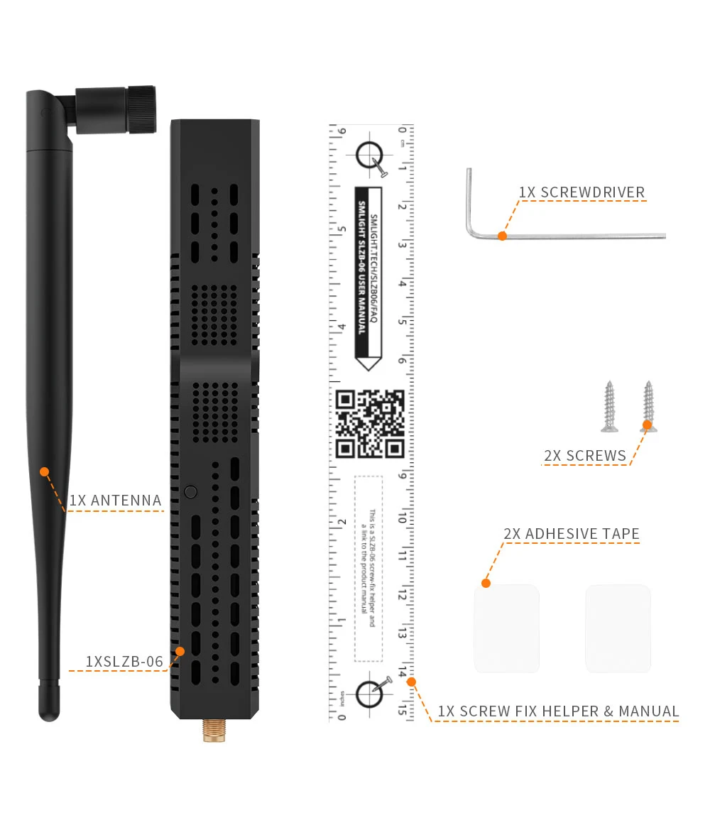 SMLIGHT SLZB-MR5U Adattatore Zigbee 3.0 Con Ethernet, USB, WiFi E PoE, Per Home Assistant E Zigbee2MQTT