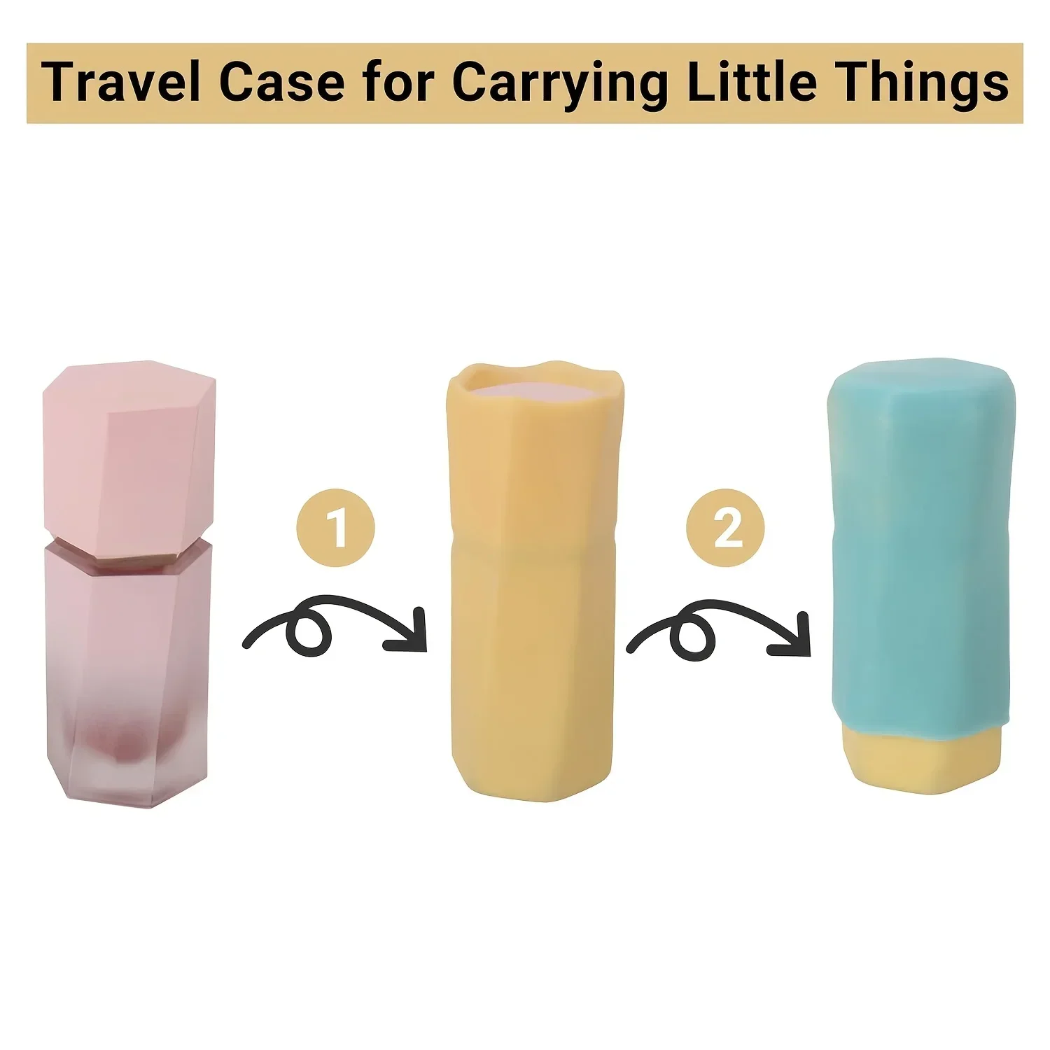 12 Pezzi Copribottiglie In Silicone Per Viaggi Maniche Elastiche Per La