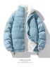 Men Jackets and Coat for Winter Fleece-Lined Thick Warm Corduroy Solid Color Reversible Both Side Can Wear Stylish Outwear 6