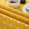Linen Round Tablecloth Table Cloth Decorative Dust-Proof Table Cover Washable 120/150cm for Dinner Party Wedding Party Decor 2