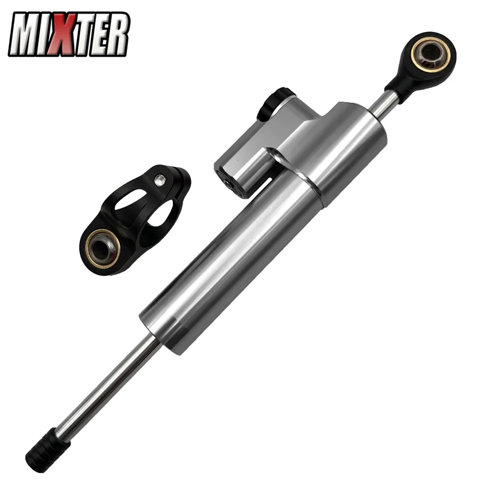 Motorcycle Steering Damper Stabilizer & Bracket Mount Kit For