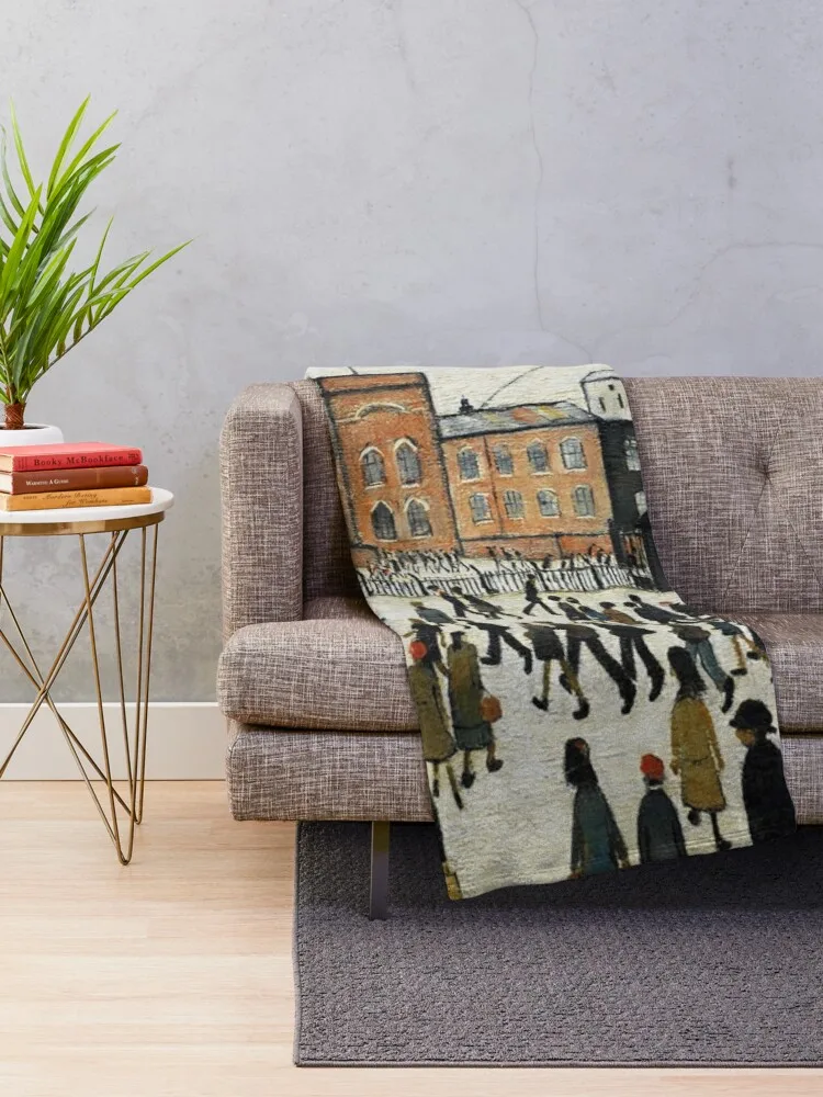 ���Ϸ� ���� �� (1943) by L S Lowry Throw ��� ���� ������ ���