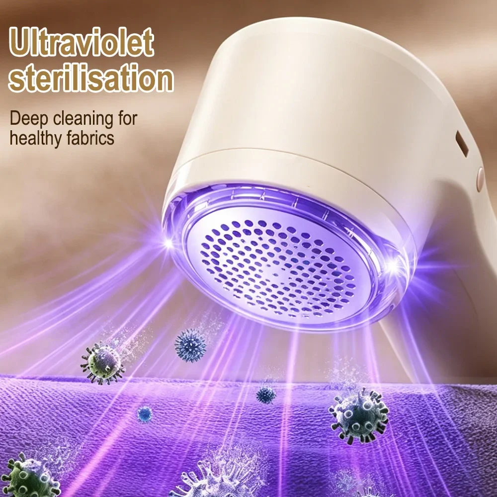 Electric Fluff Lint Removers USB Rechargeable Fabric Grooming With LED Digital Pellet Fluff Remover Home Travel Essentials 4