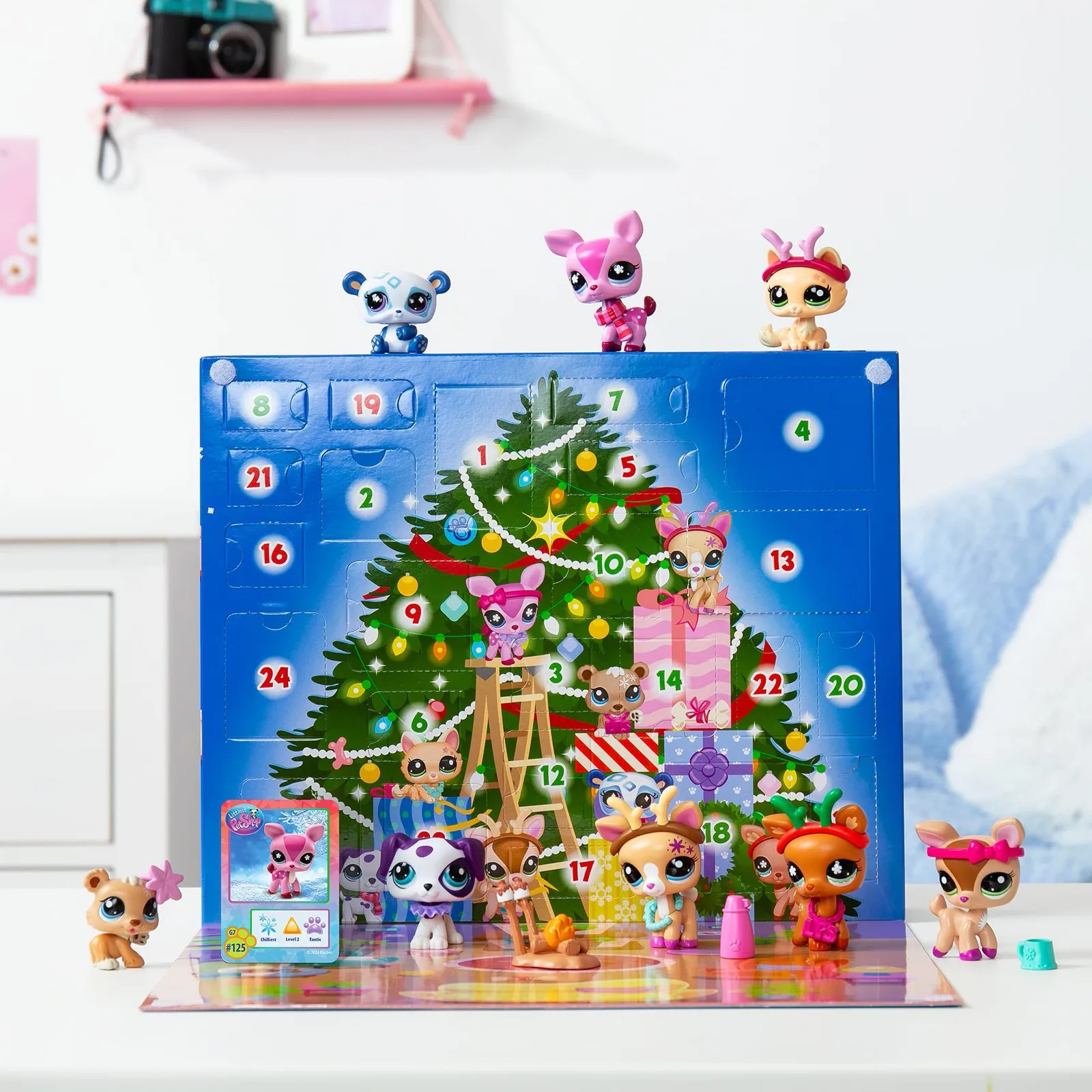 Advent Calendar Authentic Mystery Figures Surprise Collectible Kidult Toy Girls Boys Kids Tweens Ages 4+ 24pcs Gift