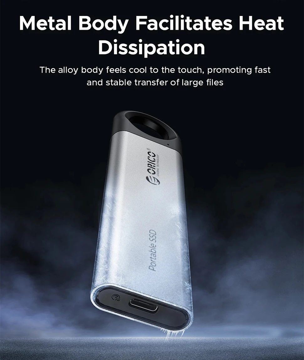 ORICO ポータブル外付け SSD ソリッド ステート ドライブ 2TB 1TB