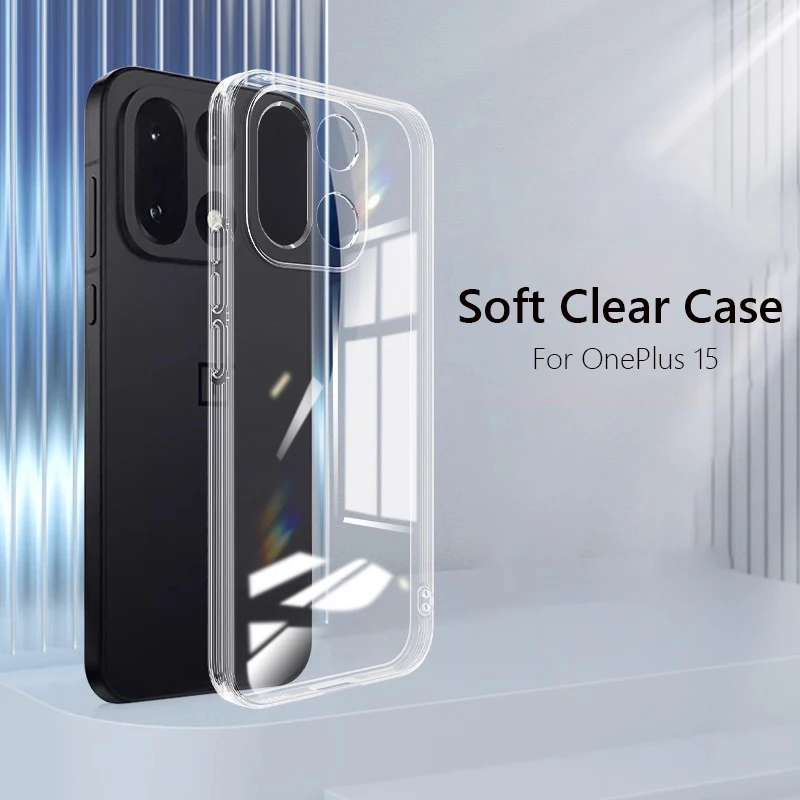 Sleek Slim Soft TPU Clear Transparent Phone Case - Perfect Fit Cover