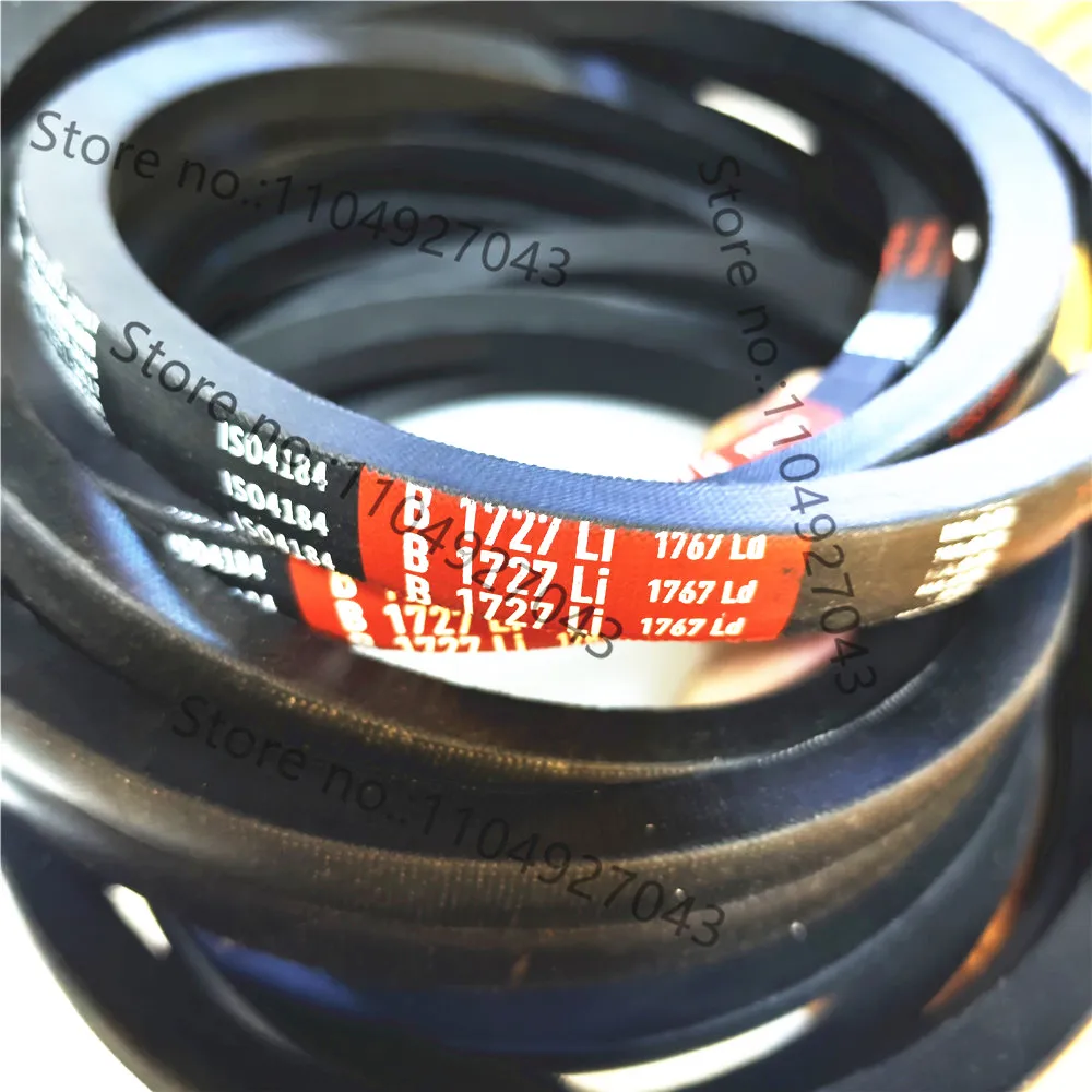 2 개/몫 Z800Li V-벨트 구동 벨트 기계 용 삼각형 벨트 Z813 Z838 Z850 Z864 Z889 Z900
