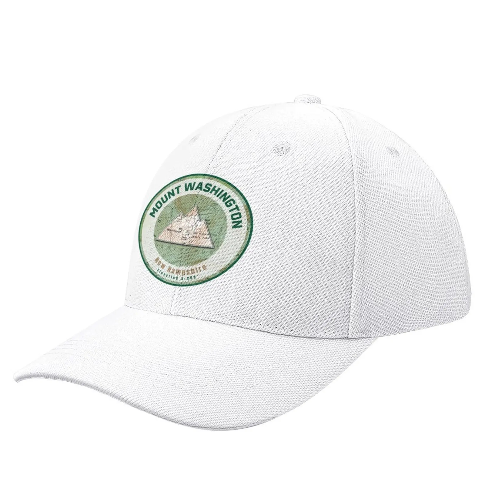 

Mountain Map - Mt Washington Green Baseball Cap Snap Back Hat Beach Outing Hat Beach Christmas Hat Women'S Golf Clothing Men'S