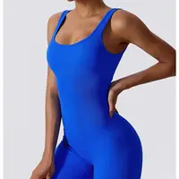 Women's tracksuit Yoga Set One-Piece Yoga Clothes Sportswear Women's Gym Workout Clothes Fitness Stretch Bodysuit Yoga Suit - Image 2