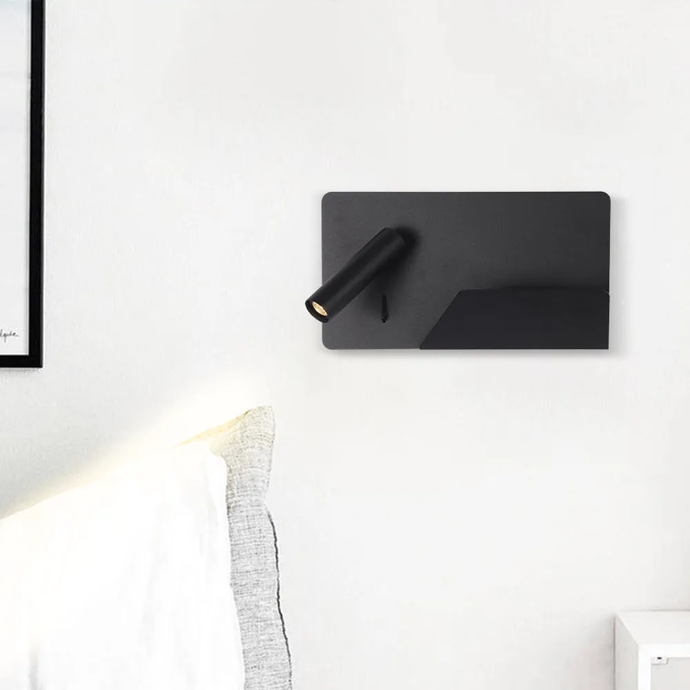 

Фонари настенные с выключателем и полкой, белые, черные