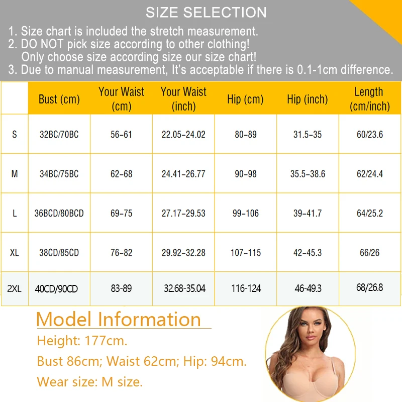 Slimming Full Length Shapewear Slips Nude Straight Tube Dress Body Shaper...