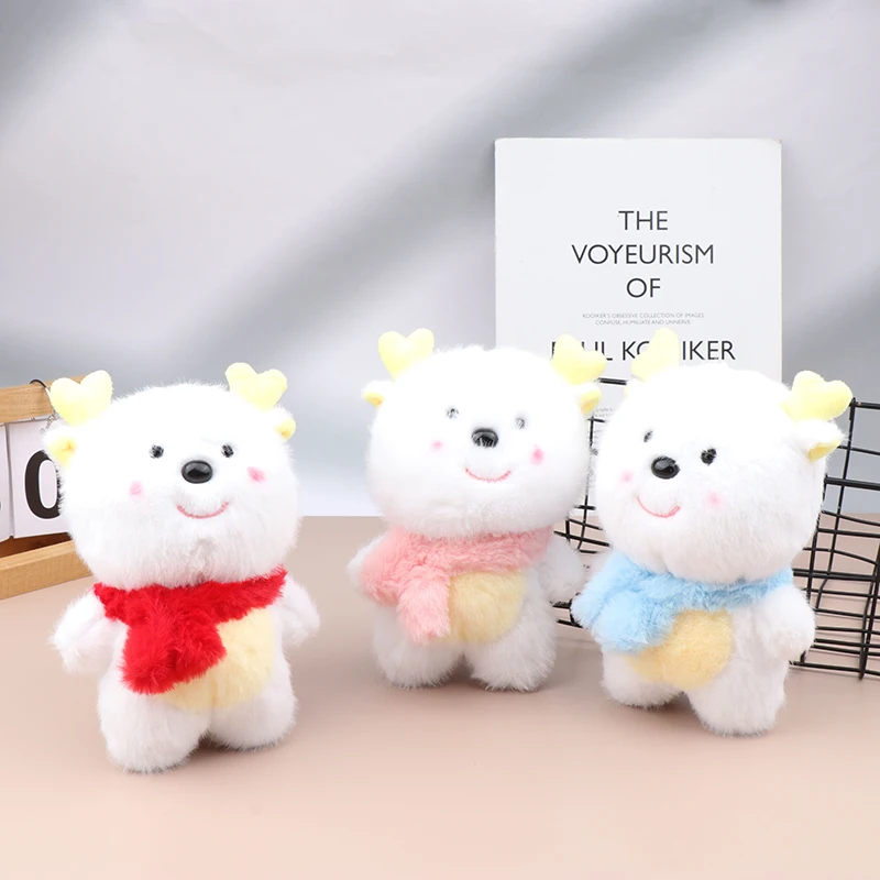 

Мультяшный Знак Зодиака Талисман на год Дракона китайская идентификация Дракон Кукла Плюшевая Игрушка новогодний декор