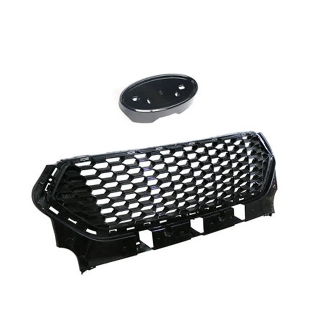 

Front Bumper Grill Grille for Ford Kuga Escape 2017 2018 2019 modified trim strip mask cellular network car accessories