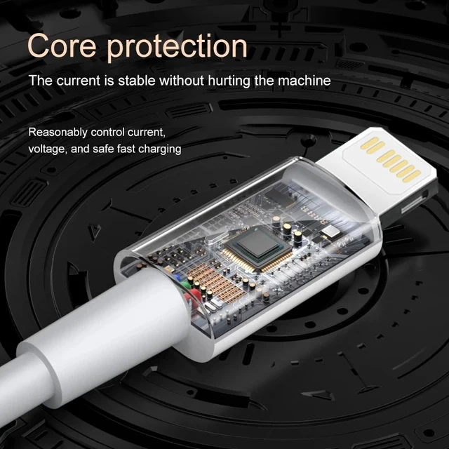 41846-b8f327.jpg Cable de données de chargeur rapide d'origine PD 20W USB-C aux pluies