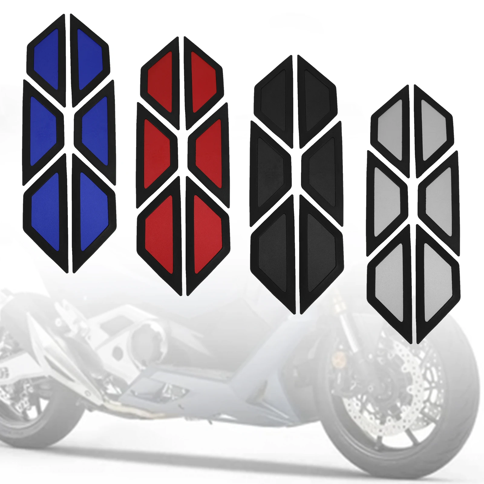 Areyourshop Pedana Poggiapiedi Pad Peg Pedal Mat Plate Per Honda Forza Nss 750 2021-2022