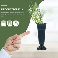 Flower Arrangement Bucket Cemetery Pots Grave Roman Column Container Pp Urn Planter 2