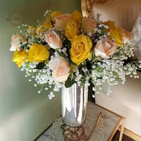 30pcs Artificial Baby's Breath Flowers Real Touch Gypsophila Suitable For Wedding Bride Engagement Home Ornament Room Decoration 6