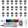 1W Mini Spotlight RGB IP65 KTV Spot Leds Lights 12V Ceiling Focos Downlight Stair Cabinet Spots Lamp with Transformer 220V~265V 1