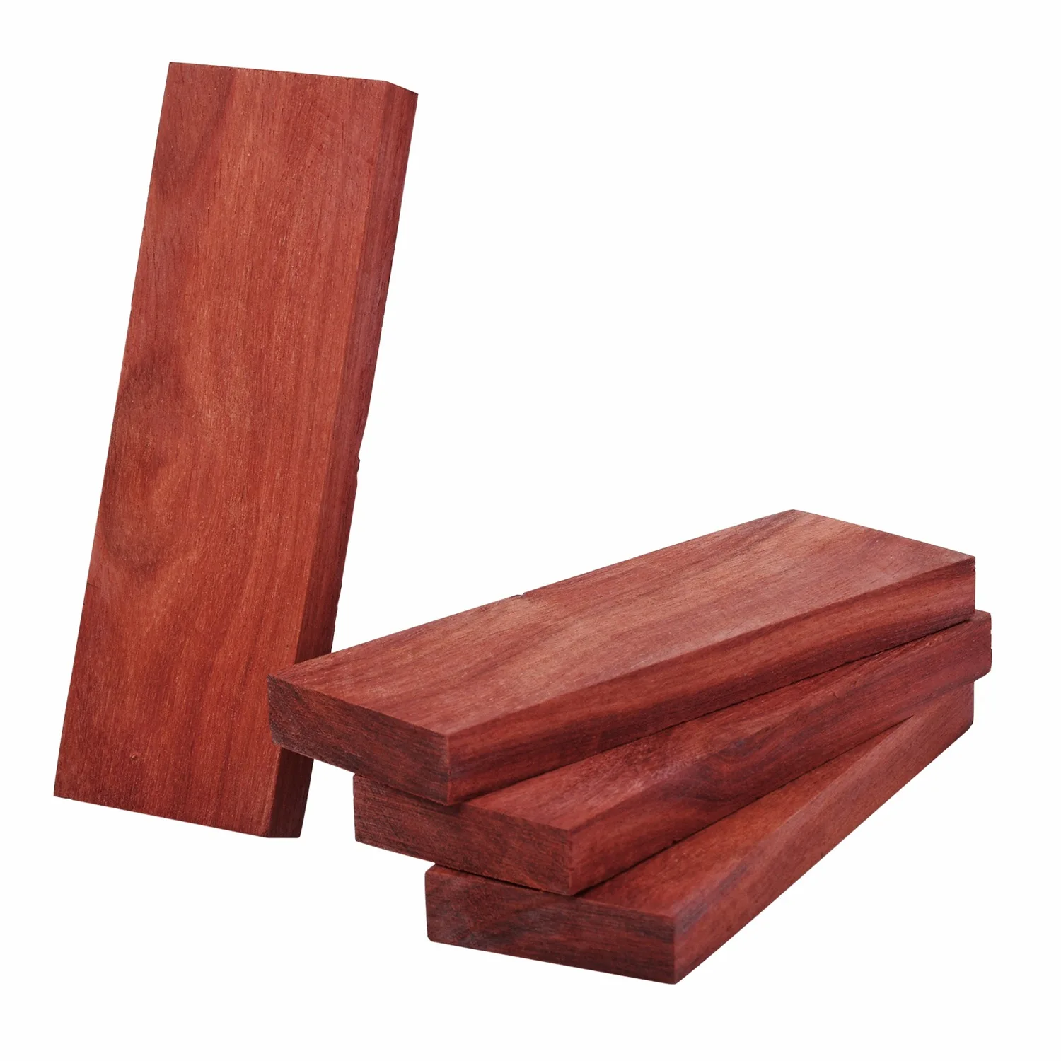 

Blood Sandalwood Knife Handle, Wooden Block, Blank Handle, Knife Scale, Wooden Material, 120*40*10mm (3/8 "X1.5" X5 ")