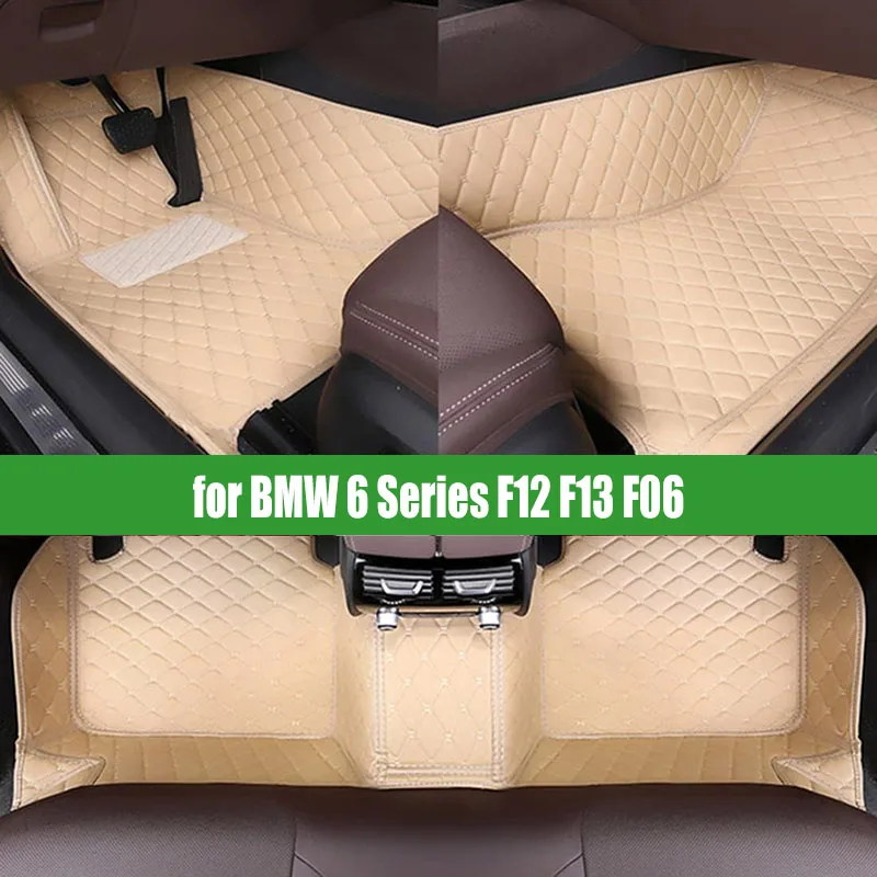 

CRLCRT автомобильные напольные коврики для BMW 6 серии F12 F13 F06 Custom 5 N автомобильные накладки для ног стандартные аксессуары для интерьера