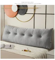 Triangle Bedside Wedge Pillow Bed Rest Reading Pillow Home Office Sofa Bedside Back Support Cushions  Decorative Pillows for Bed 4