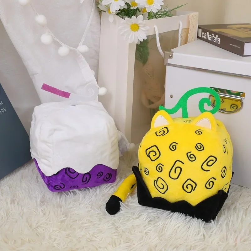 Blox Fruits Game Peluche Fruit Leopard Pattern Box Peluche Peluche Peluche Peluche Regalo Di Natale Per Bambini