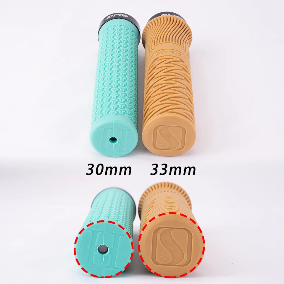 Poignée de guidon de vélo verrouillable YWEI End Plug en éponge pour