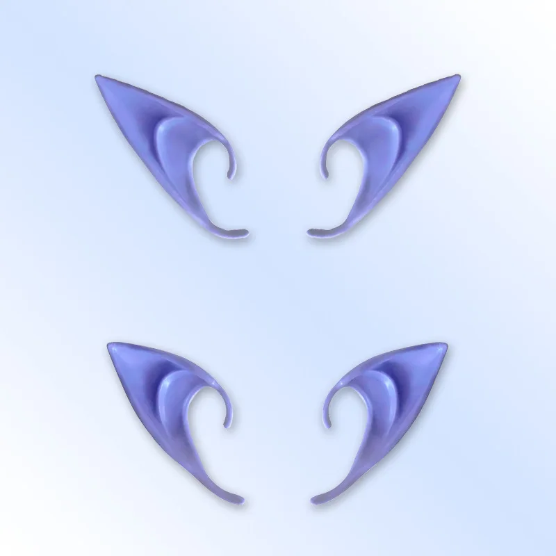 Cosplay Avatar Ears Colorful Shiny Movie Avatar 2 The Way Of Water Cosplay Accessori Orecchie Elven