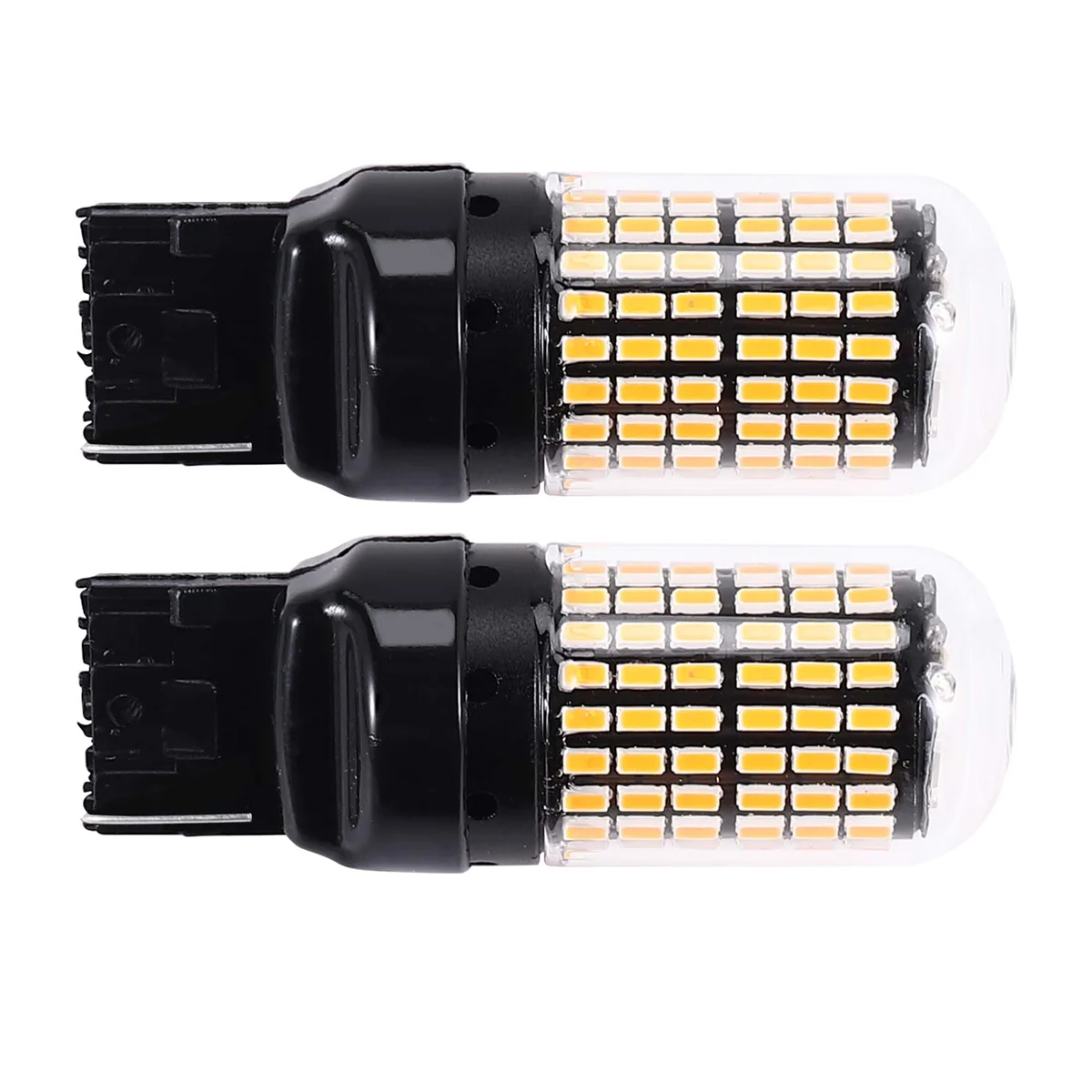 

2 шт., супер яркая лампа Canbus T20 W21W 7440 SMD