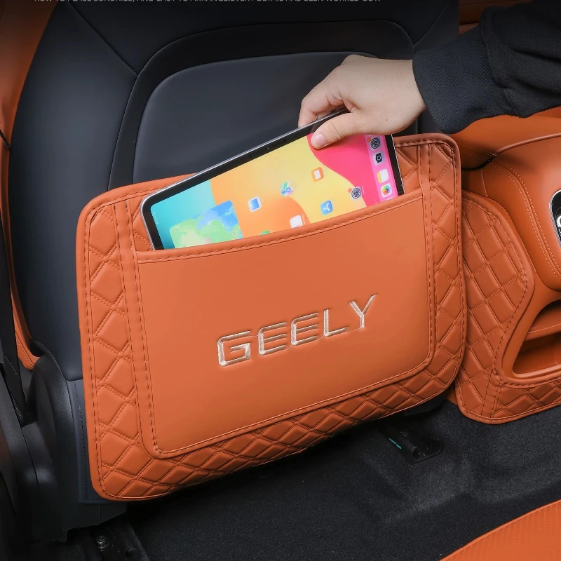 Geely Galaxy M7 뒷좌석 안티 킥 패드 자동차 액세서리 내부 수정 방오 보호