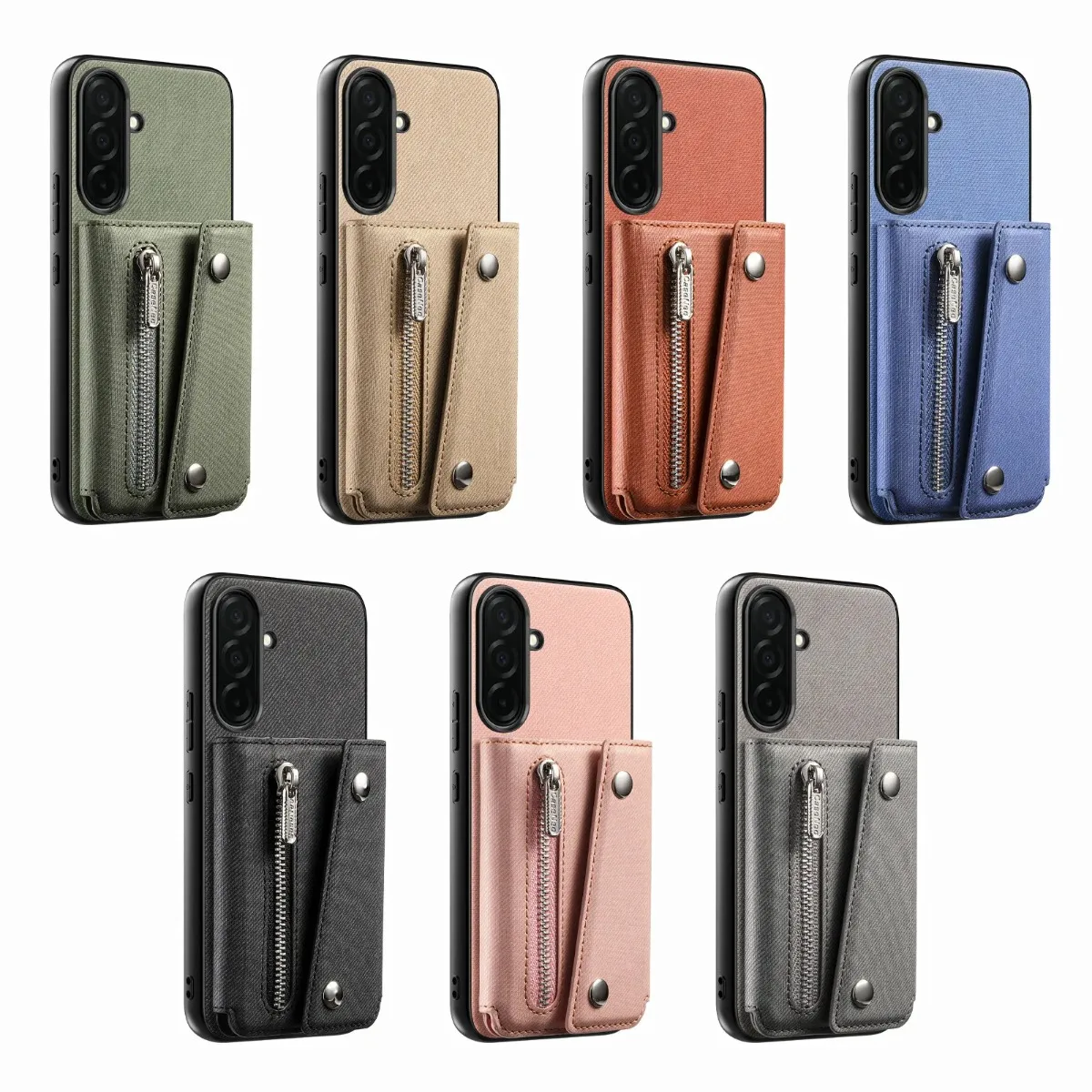 Detachable Magnetic Wallet Phone Case with Magsafe Integration