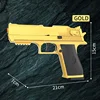 Toy Guns Model Automatic Continuous Shell Throwing Soft Bullet Launcher Outdoor Game Children Adult Airsoft Pistol Kids Fake Gun 6
