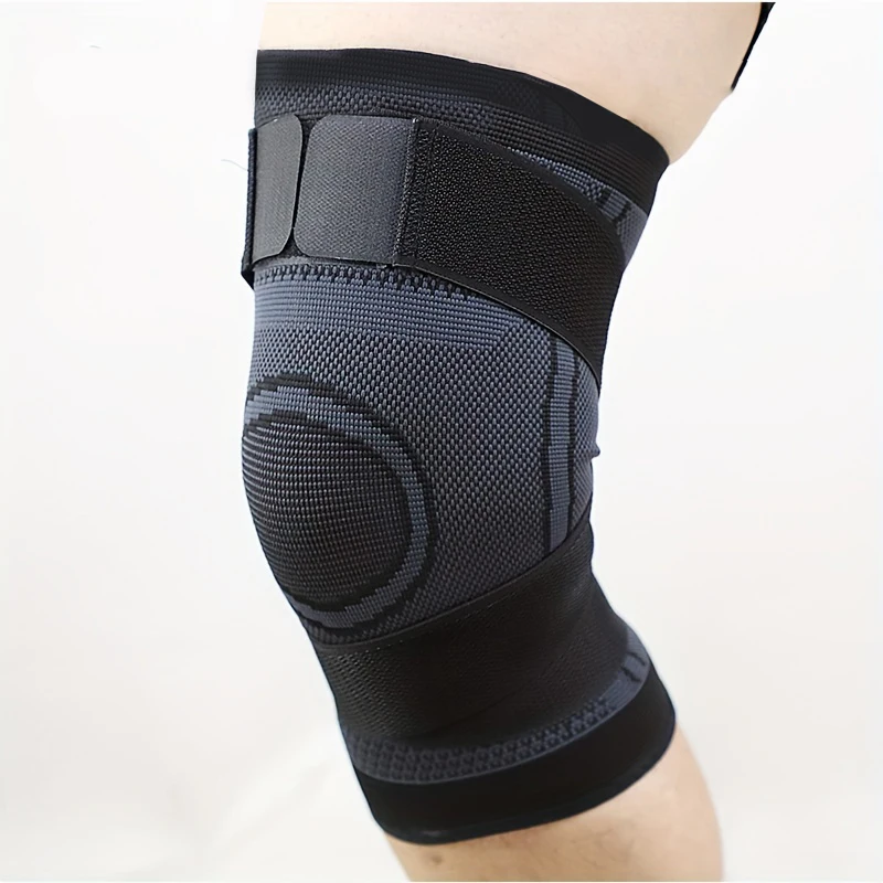 Genouillères De Compression De Sport En Nylon élastique,Fitness,course