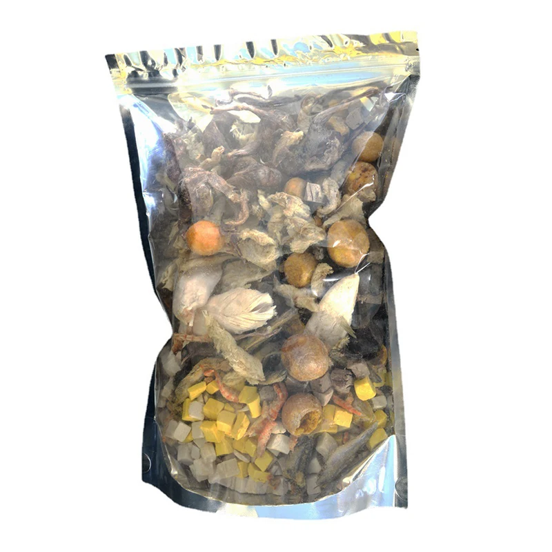 Freeze-dried Snacks Mixed Bag Various Freeze-dried Quail Egg Yolk Chicken Granules Chicken Breast Meat Cat Dog Snacks