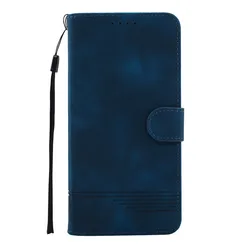 Leather Wallet Flip Case - Elegant and Durable Design for A73 5G (Blue)