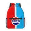P-Pepsi For Girls Boys Large Capacity Student Backpack Lightweight waterproof Backpack 17in 1
