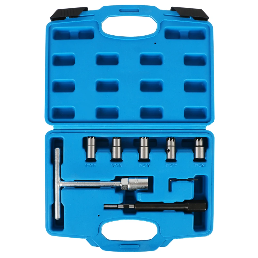 Ensemble D'outils De Coupe De Siège D'injecteur Diesel 5 Pièces, Haute