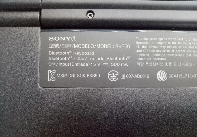 New Original Keyboard for Sony XPERIA Z4 TABLET SGP771 BKB50