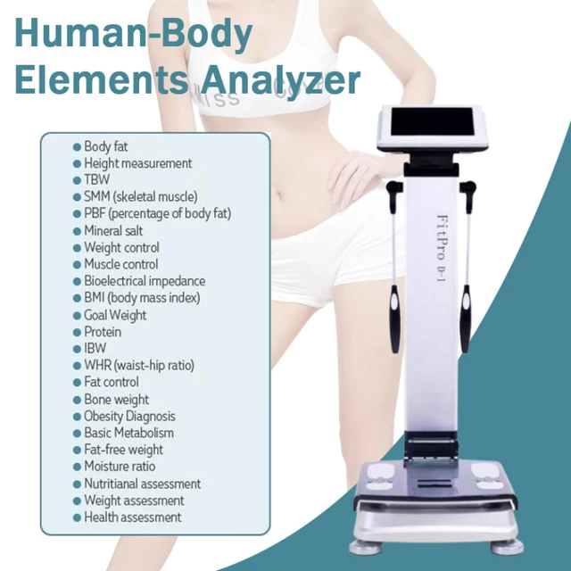 Body Composition Analyzer Human Bioelectrical Impedance Analysis Beauty  Machine