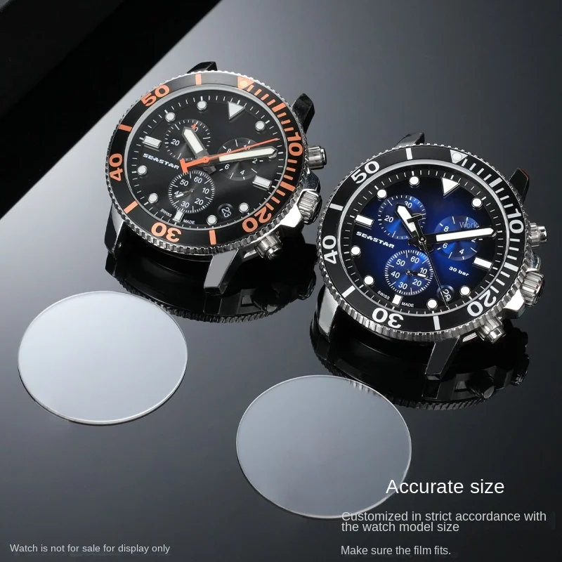 Tissot 시리즈 T137 T120 T091 T035 T044 T125 T116 시계 미러 필름 스크래치 방지 강화 필름 용 시계 화면 보호기